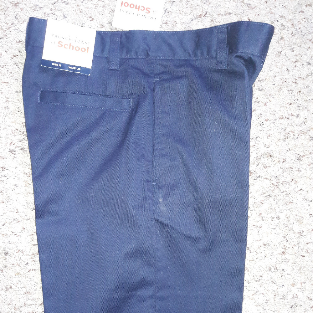 NWT FRENCH TOAST @ School Navy Blue Shorts Sz 12